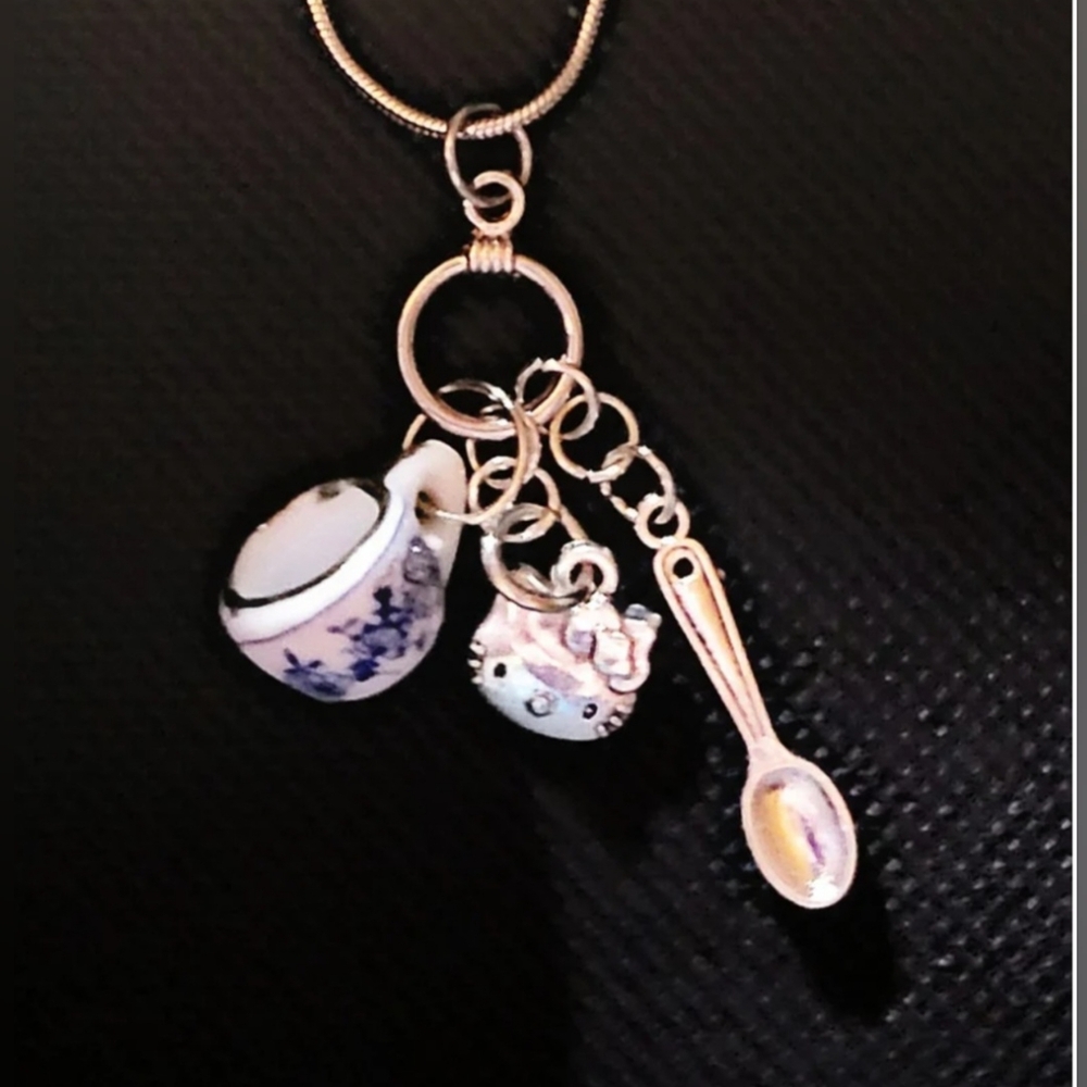 Hello Kitty Tea Party Necklace